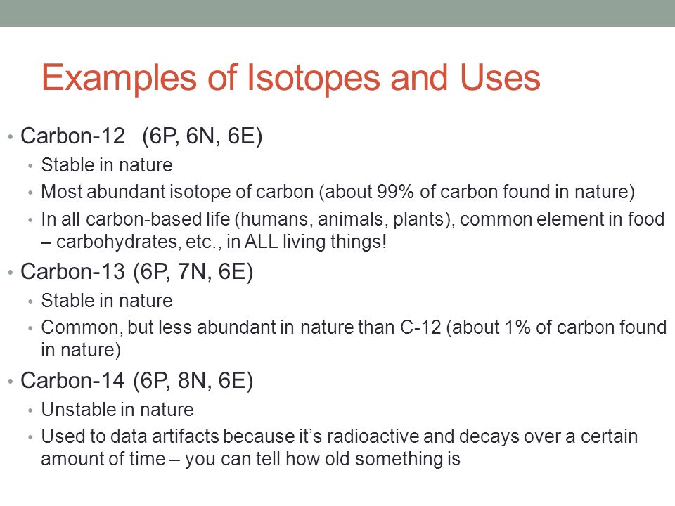 carbon dating isotope carbon used